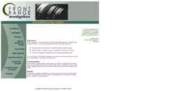 Desktop Screenshot of frontrangeinvestigations.com